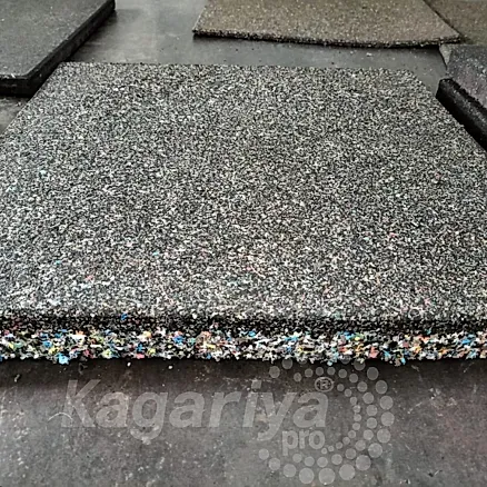 Ballistic Rubber Tiles for heavy impact training